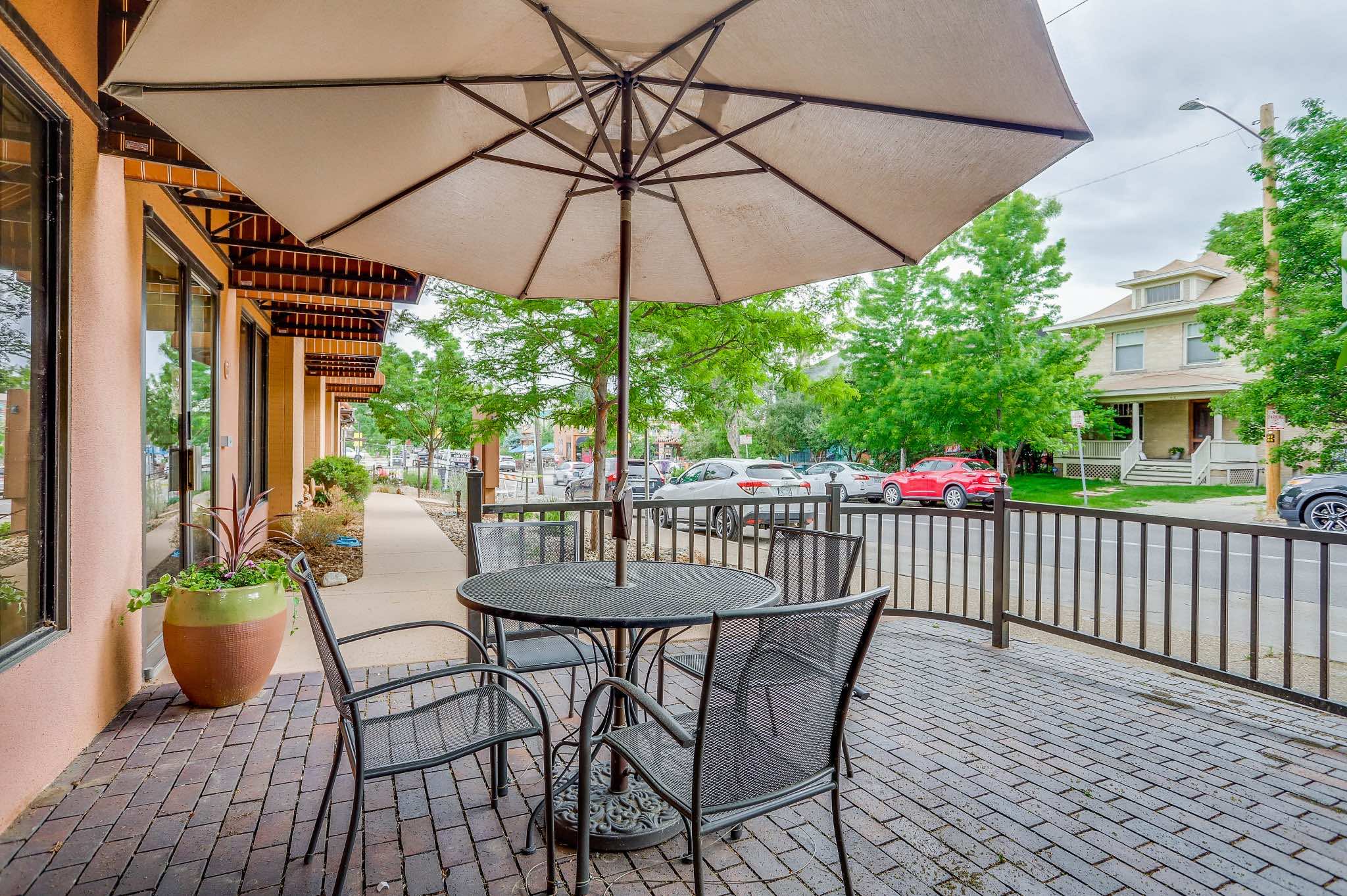 Washington St. Patio | Premier Office Suites in Capitol Hill, Denver | Washington St Offices LLC