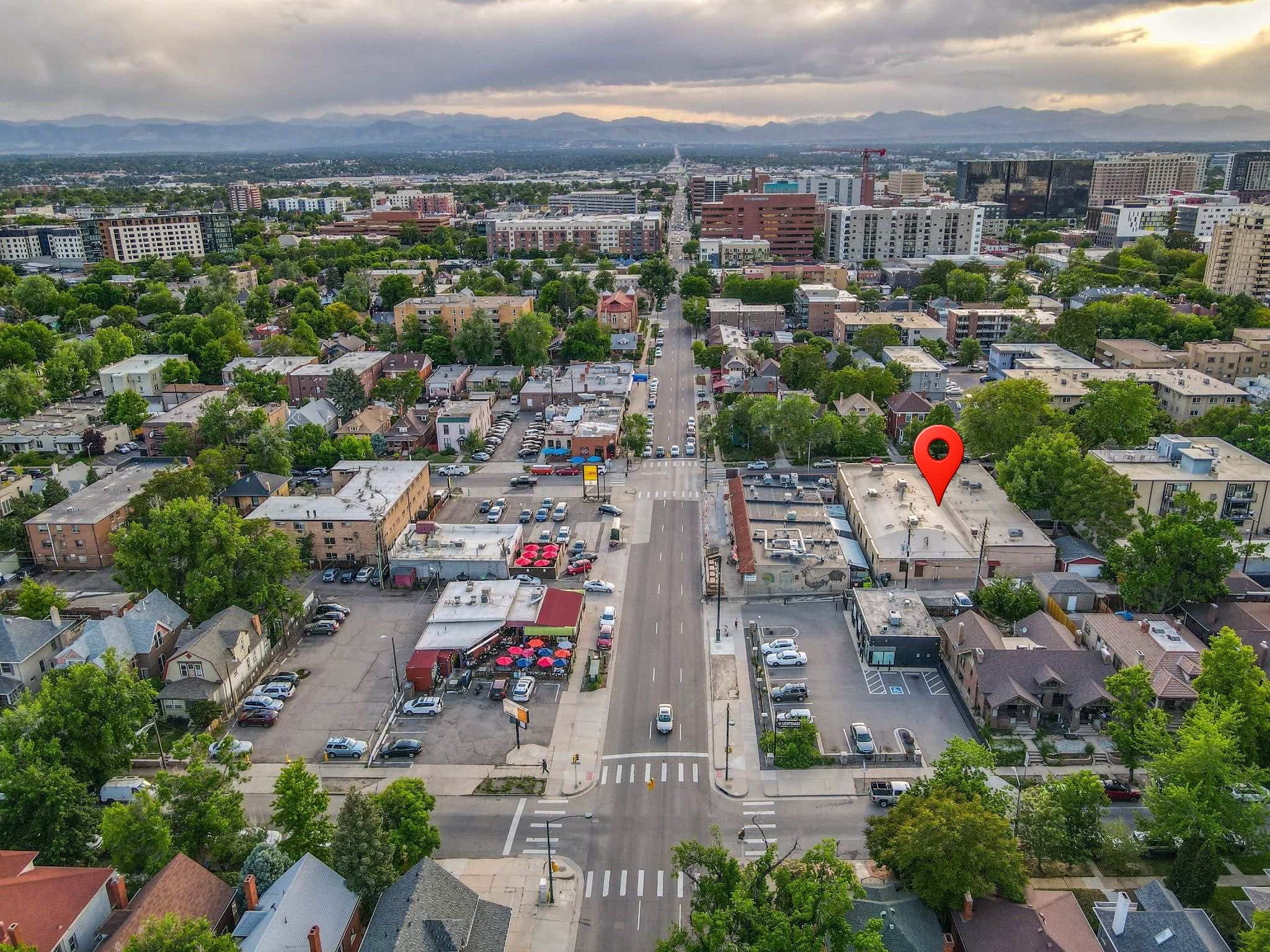 Arial view of Washington St Offices LLC